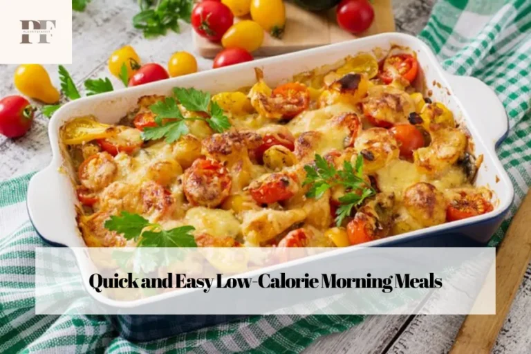 Quick and Easy Low-Calorie Morning Meals